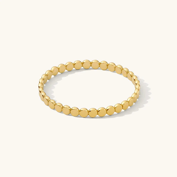 Dotted Stacker Ring – 14k Gold-Filled