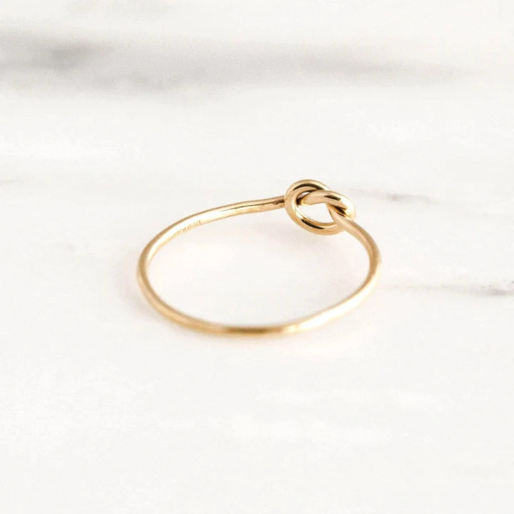 Love Knot Stacker Ring – 14k Gold-Filled