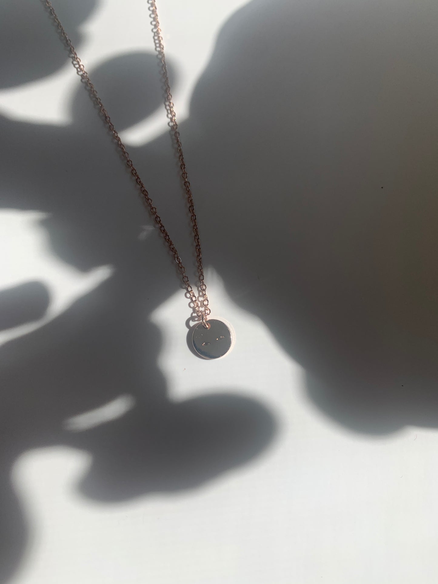 Boob Stamped Necklace