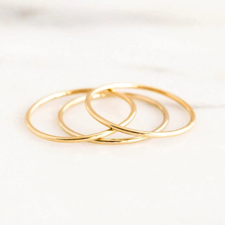 Simple Stacker Ring – 14k Gold-Filled